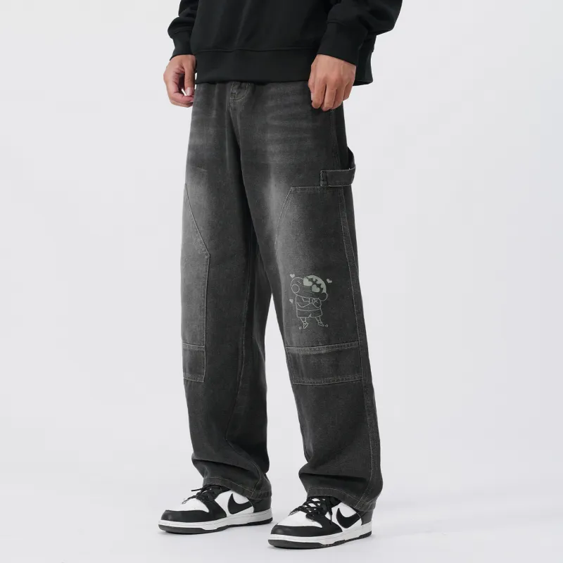 Crayon Shinchan Jeans Unisex-8