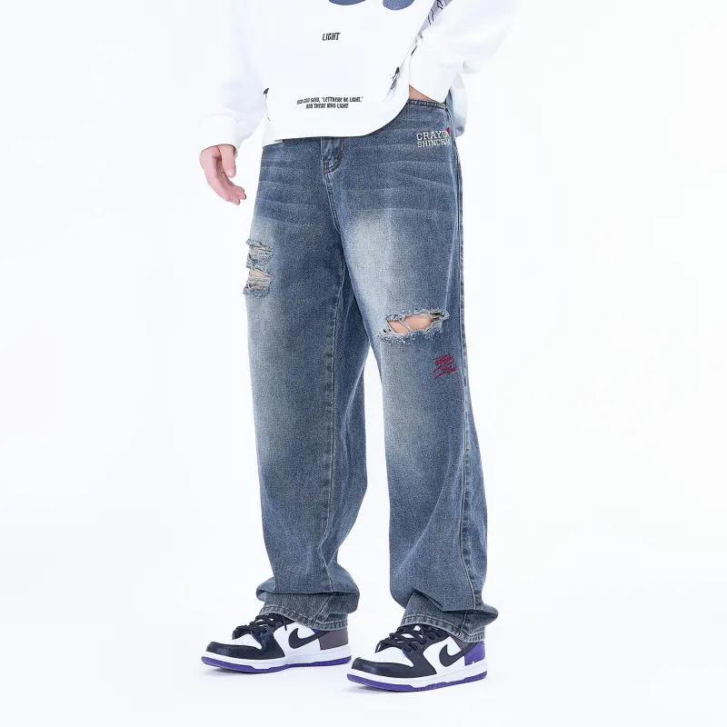 Crayon Shinchan Jeans Unisex-6