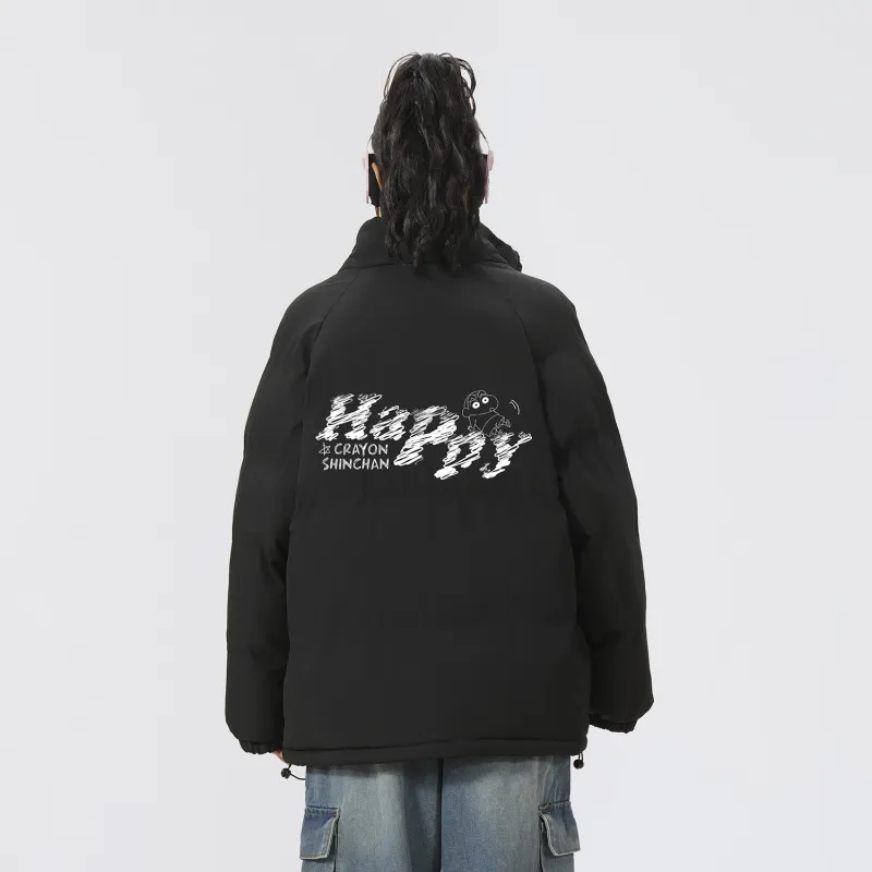 Crayon Shinchan Puffer Jacket Unisex-2