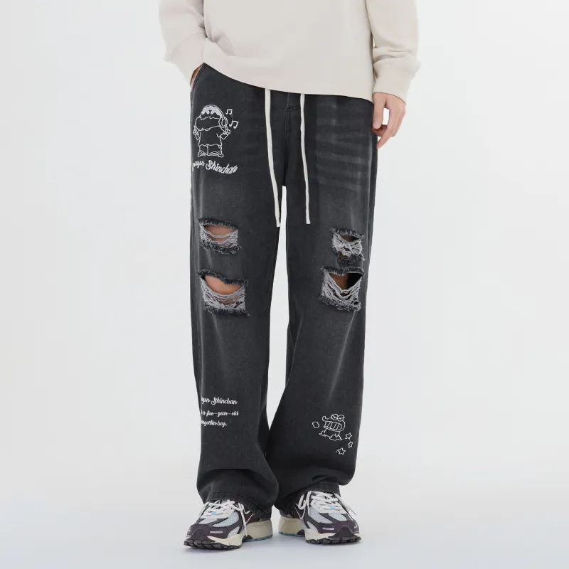 Crayon Shinchan Jeans Unisex-6