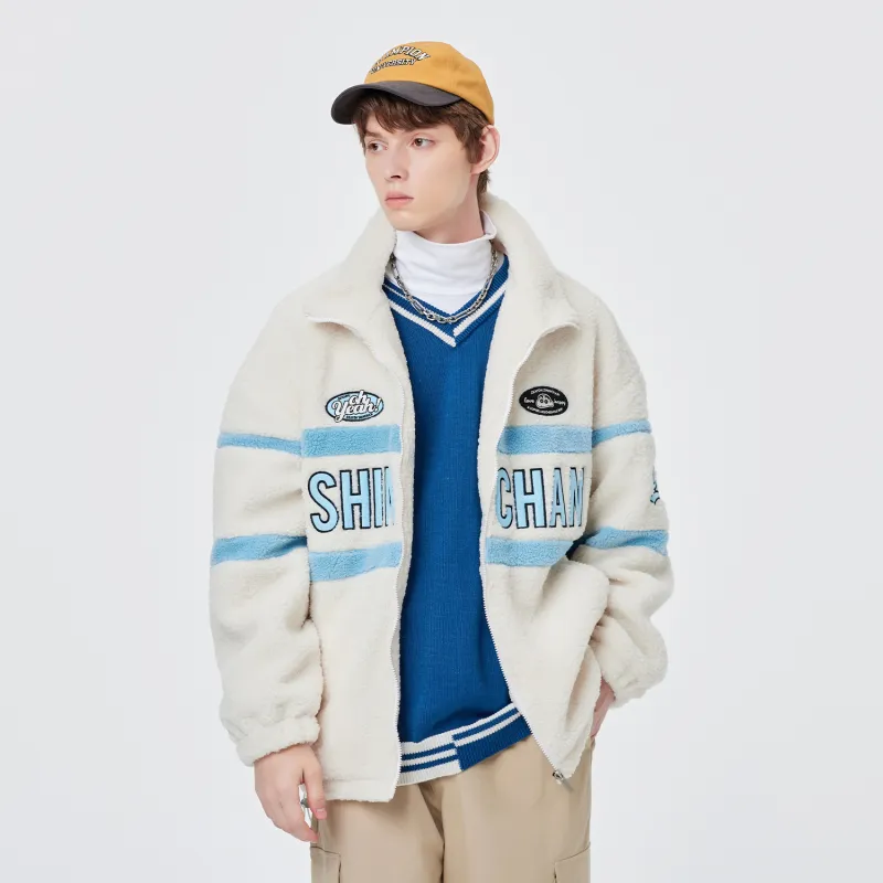 Crayon Shinchan Velvet feel Coat Unisex-4