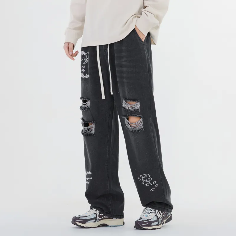 Crayon Shinchan Jeans Unisex-8