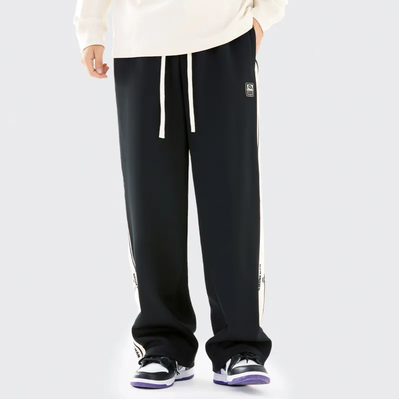 Crayon Shinchan Casual Pants Unisex Black-2