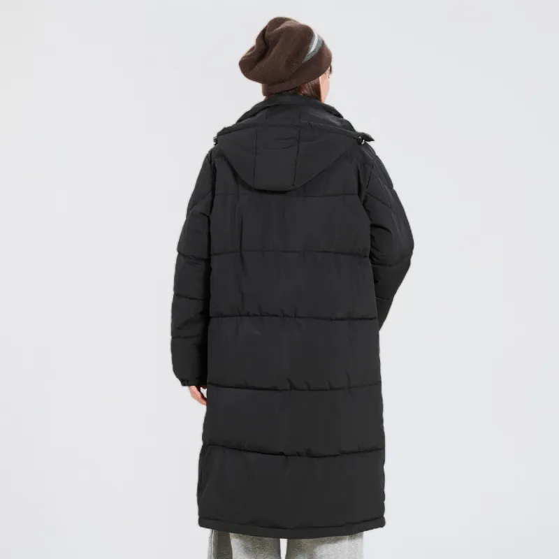 Crayon Shinchan Puffer Jacket Unisex Black-3