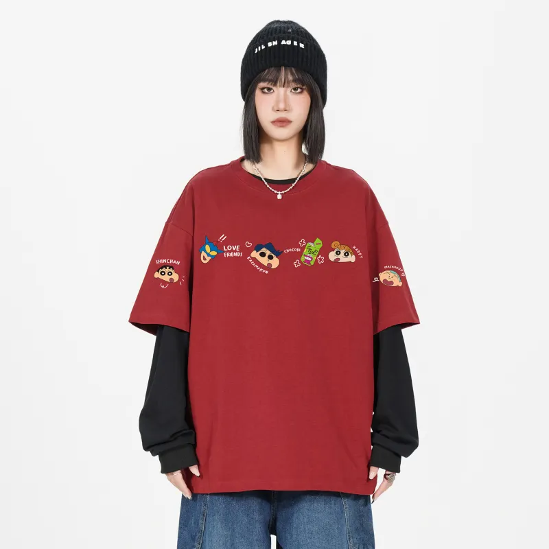 Crayon Shinchan T Shirts Unisex-14