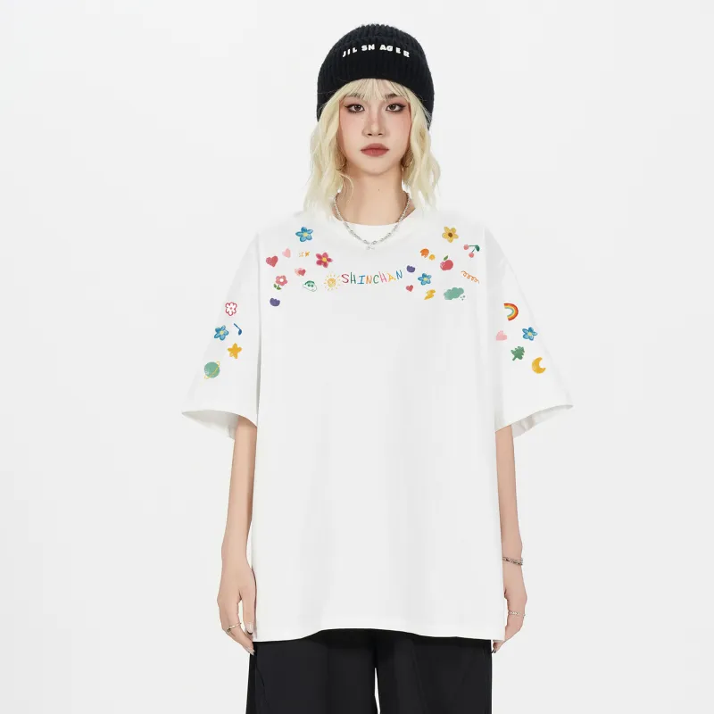 Crayon Shinchan T Shirts Unisex-2