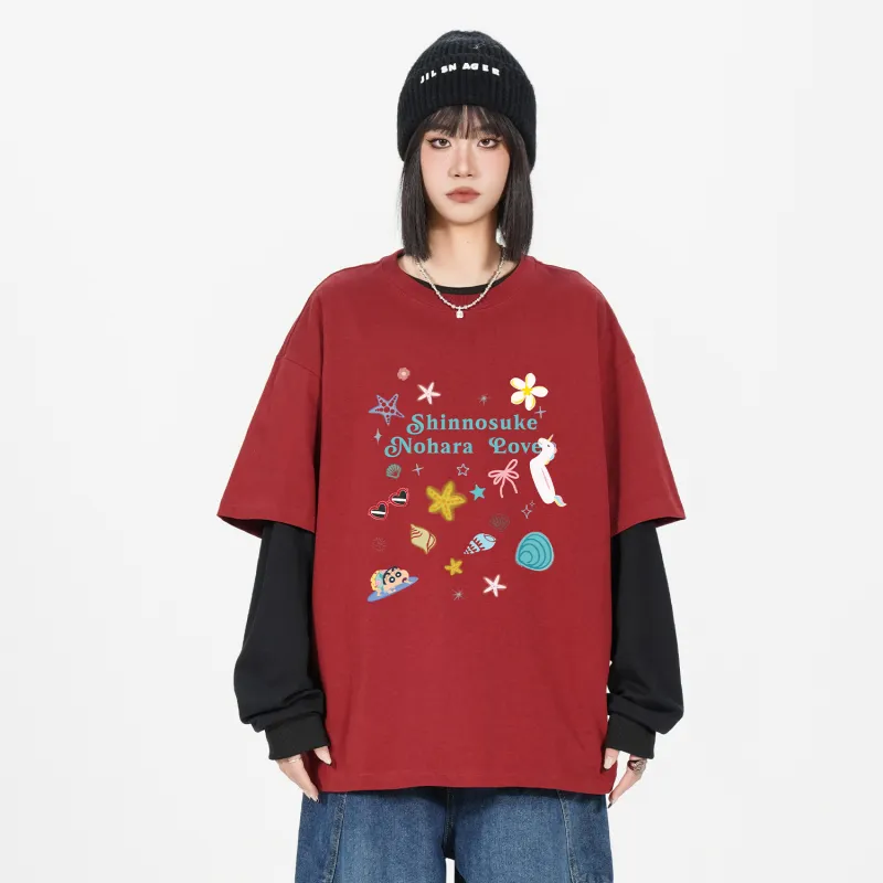 Crayon Shinchan T Shirts Unisex-14