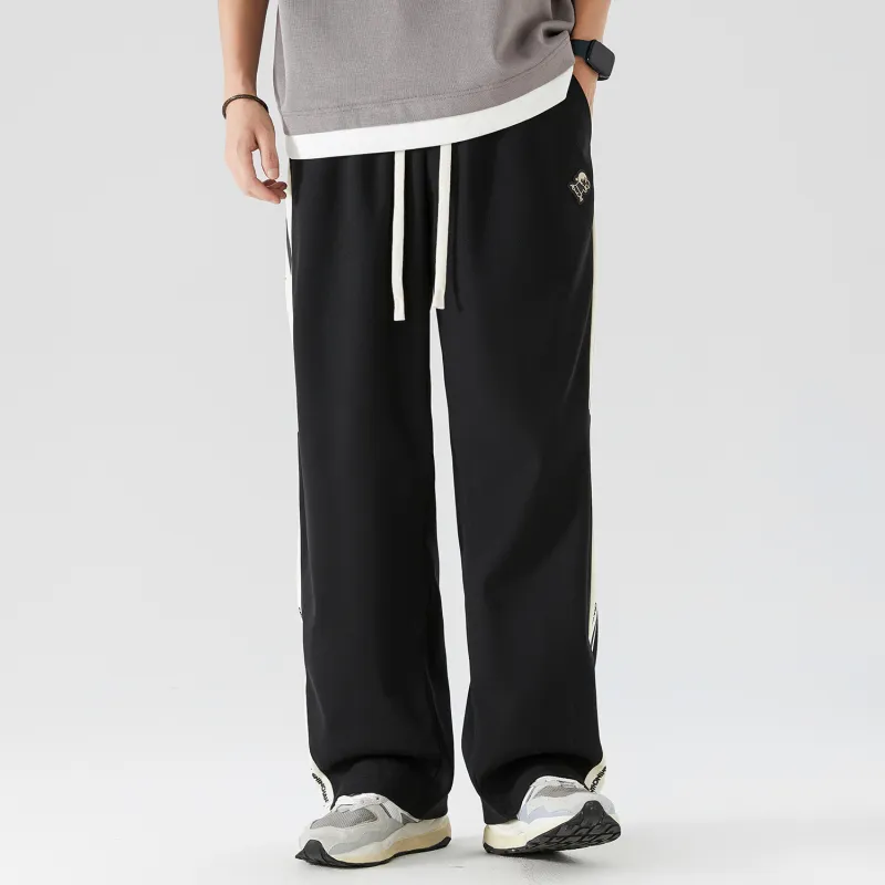 Crayon Shinchan Casual Pants Unisex Black-3
