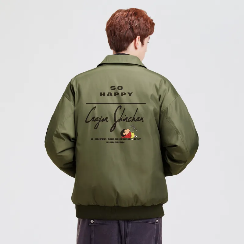 Crayon Shinchan Down Jacket Coat Unisex-7