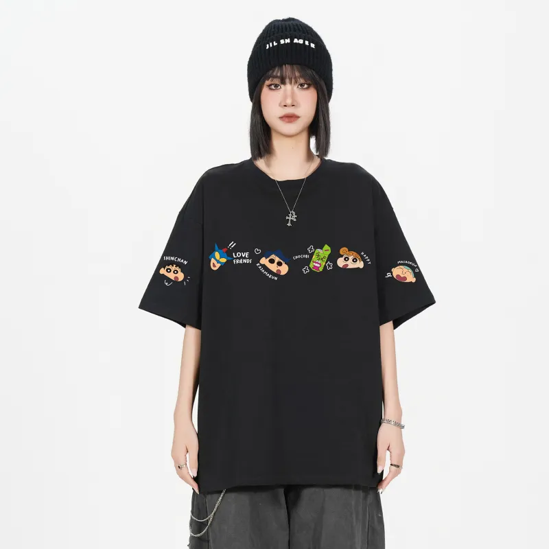 Crayon Shinchan T Shirts Unisex-2