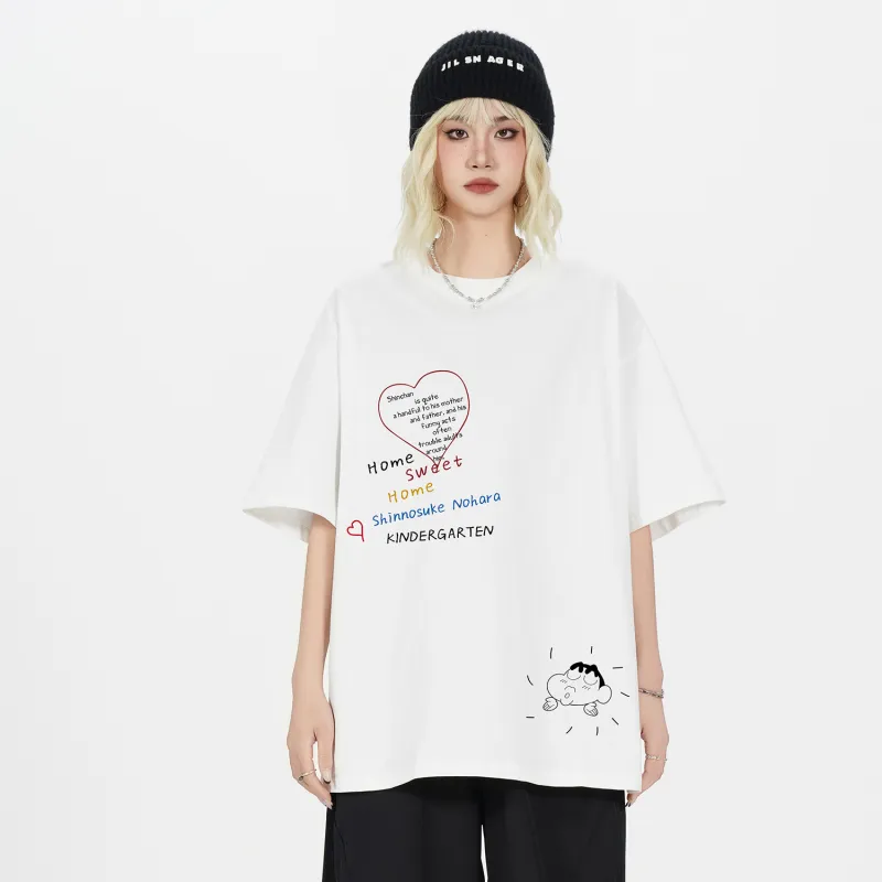 Crayon Shinchan T Shirts Unisex-6