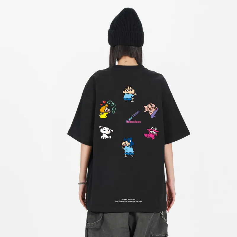 Crayon Shinchan T Shirts Unisex-2
