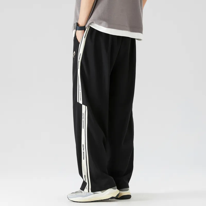 Crayon Shinchan Casual Pants Unisex Black-5