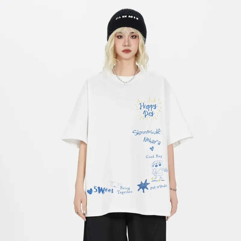 Crayon Shinchan T Shirts Unisex-6
