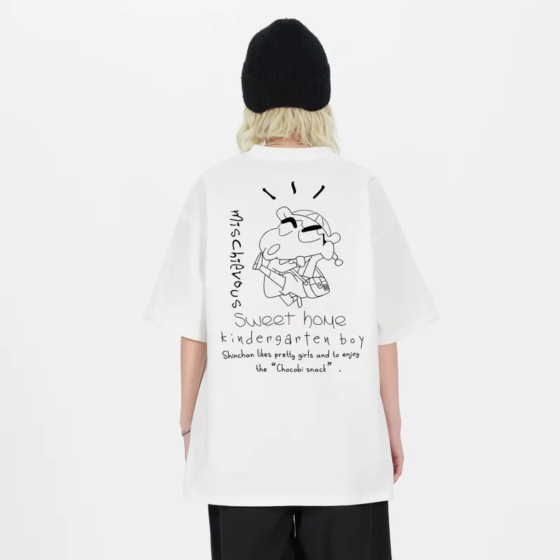 Crayon Shinchan T Shirts Unisex-6