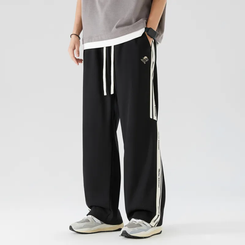 Crayon Shinchan Casual Pants Unisex Black-2