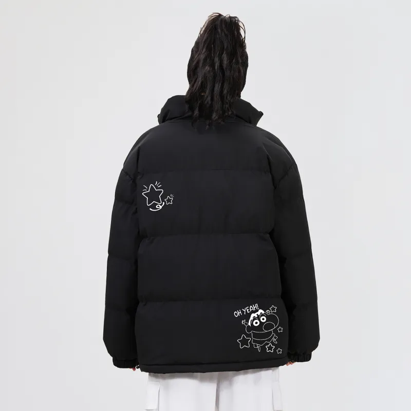 Crayon Shinchan Puffer Jacket Coat Unisex-2