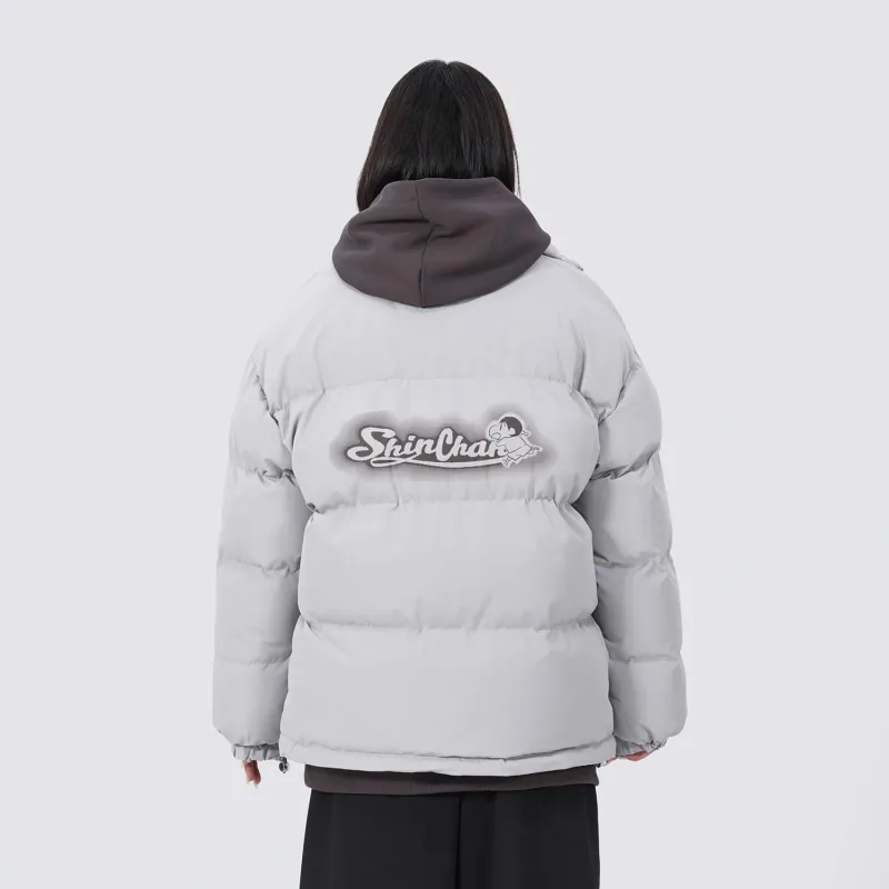 Crayon Shinchan Puffer Jacket Coat Unisex-8