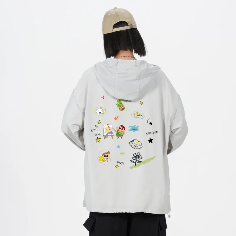Crayon Shinchan Sun Protection Clothing Unisex-3