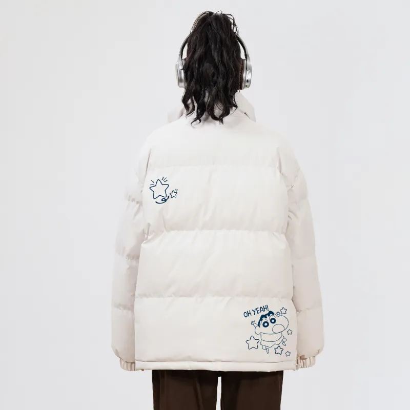 Crayon Shinchan Puffer Jacket Coat Unisex-5