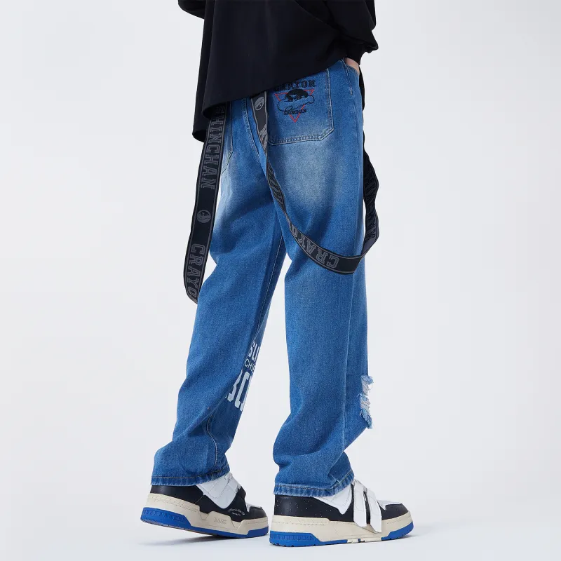 Crayon Shinchan Jeans Unisex-12