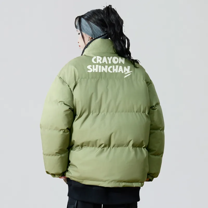 Crayon Shinchan Puffer Jacket Coat Unisex-8