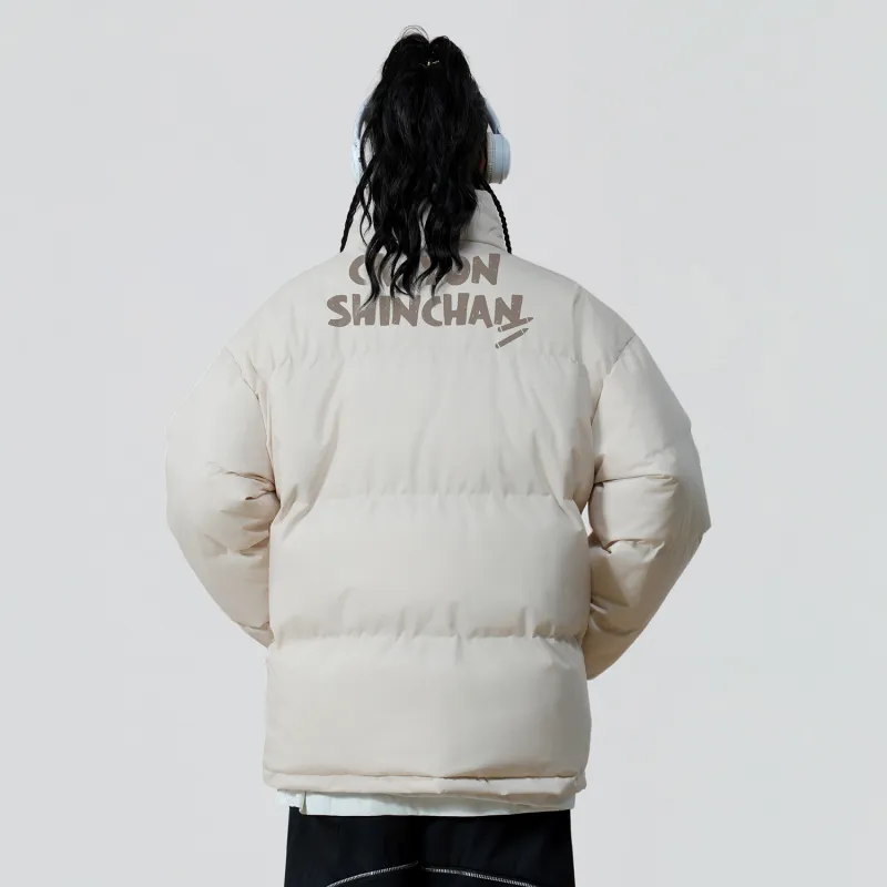 Crayon Shinchan Puffer Jacket Coat Unisex-5