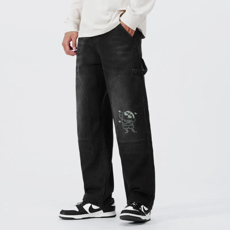 Crayon Shinchan Jeans Unisex-3