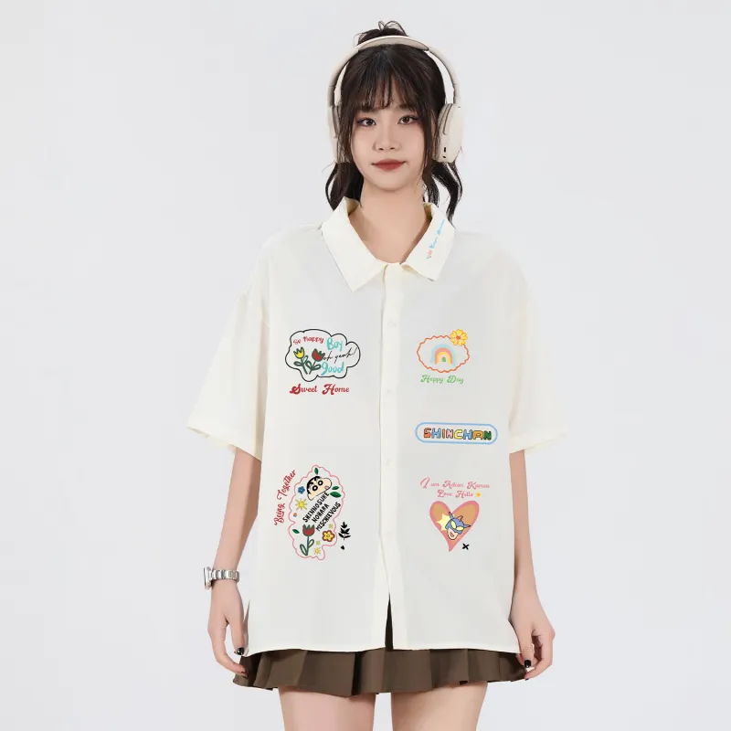 Crayon Shinchan Shirts Unisex-14
