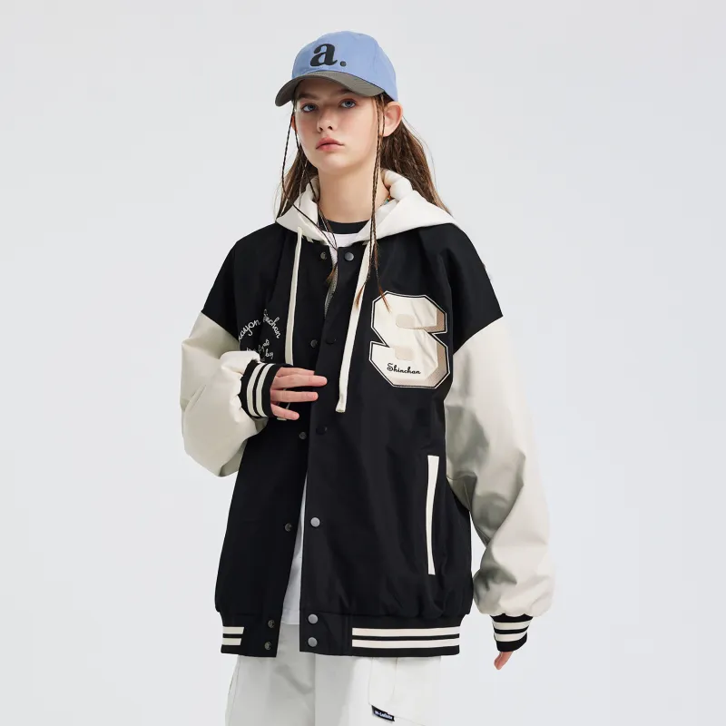 Crayon Shinchan Baseball Jacket Coat Unisex-2