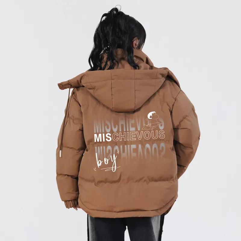 Crayon Shinchan Puffer Jacket Unisex-10