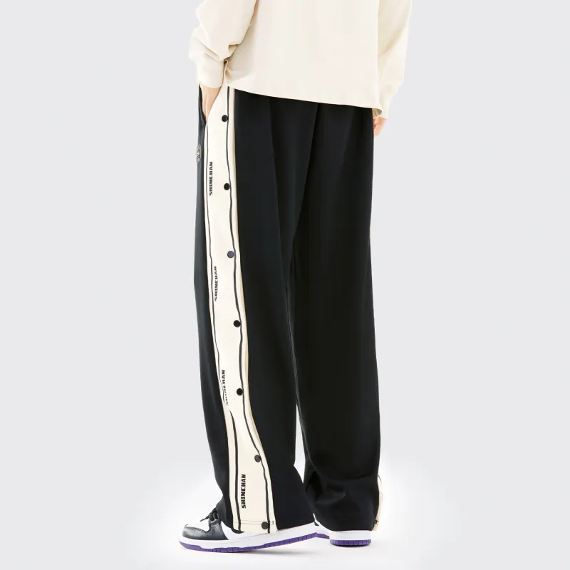Crayon Shinchan Casual Pants Unisex Black-4