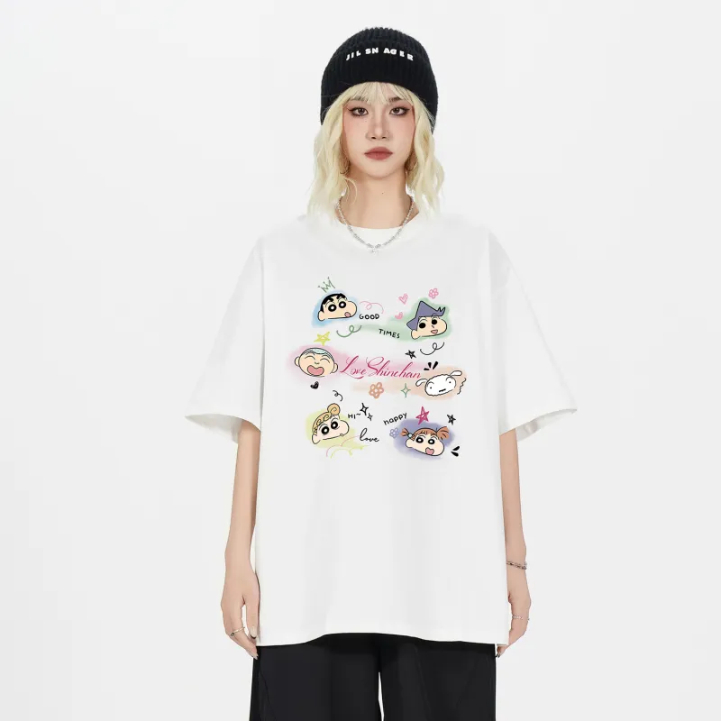 Crayon Shinchan T Shirts Unisex-2