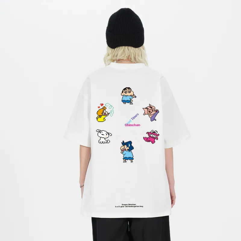 Crayon Shinchan T Shirts Unisex-5