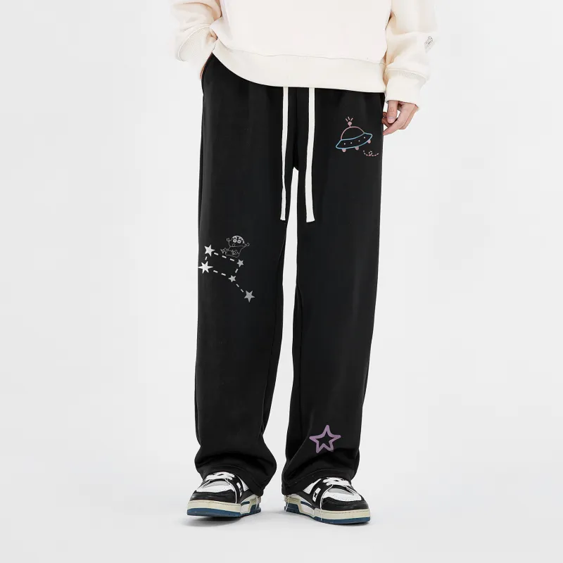 SHINCHAN Knitted Sports Pants Unisex-2