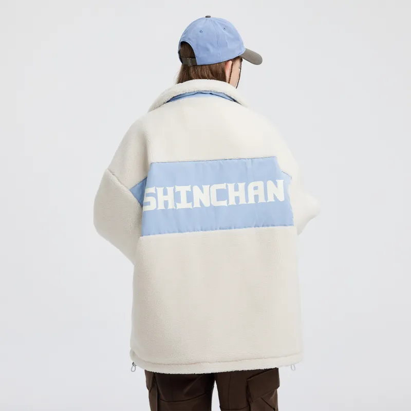 Crayon Shinchan Velvet feel Coat Unisex-22