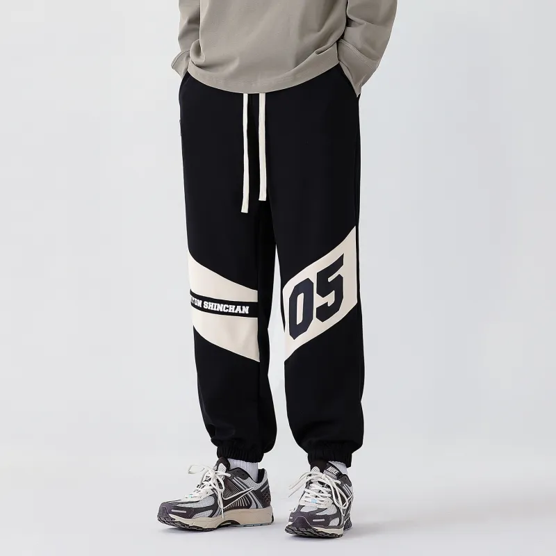 Crayon Shinchan Elastic Cuff Sports Pants Unisex-2