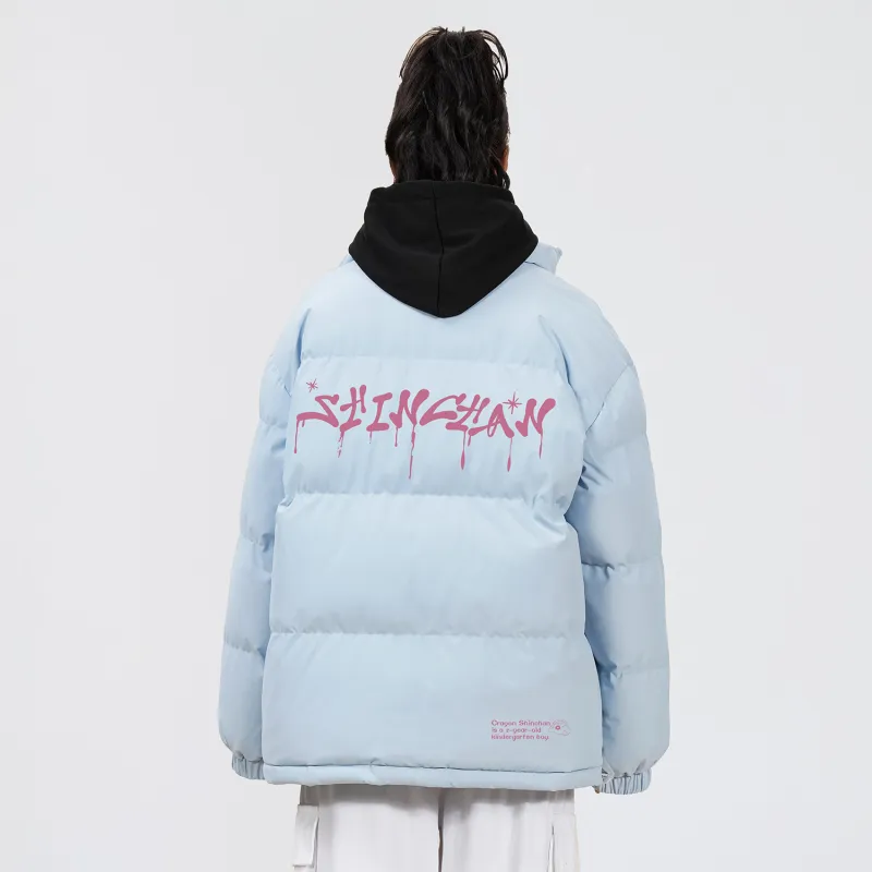 Crayon Shinchan Puffer Jacket Unisex-8