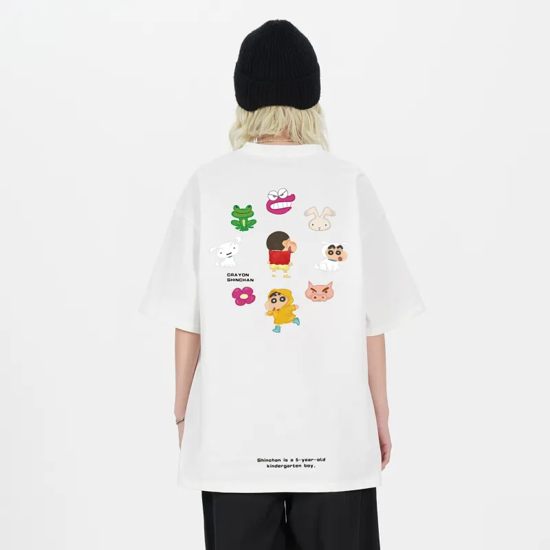 Crayon Shinchan T Shirts Unisex-6