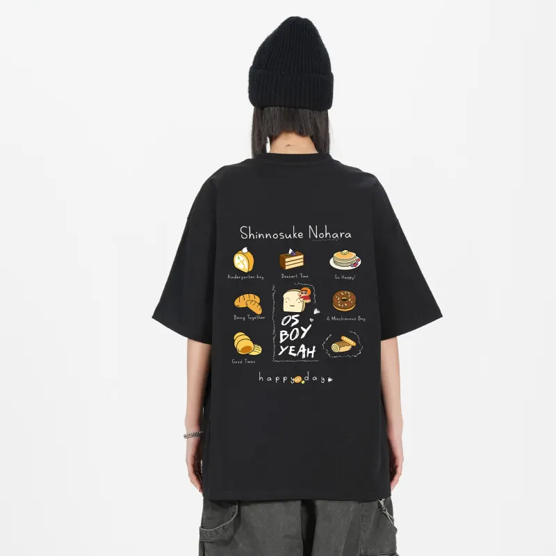 Crayon Shinchan T Shirts Unisex-3