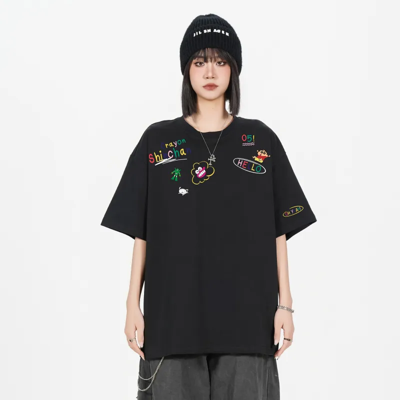 Crayon Shinchan T Shirts Unisex-6