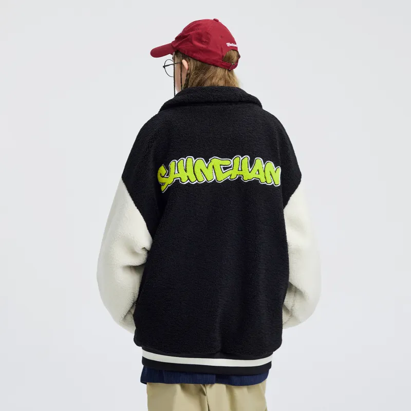 Crayon Shinchan Velvet feel Coat Unisex-7
