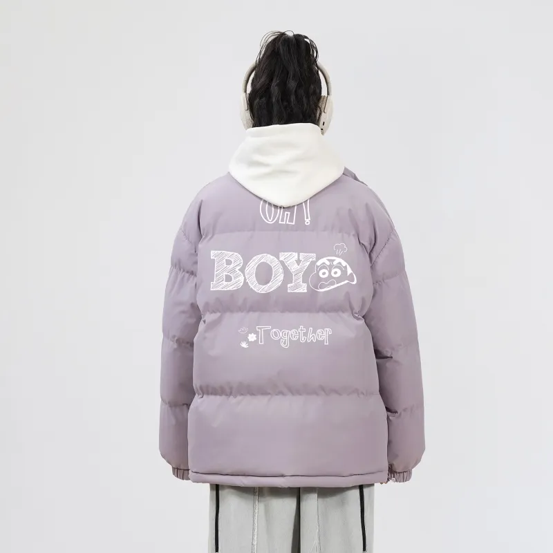 Crayon Shinchan Puffer Jacket Unisex-14