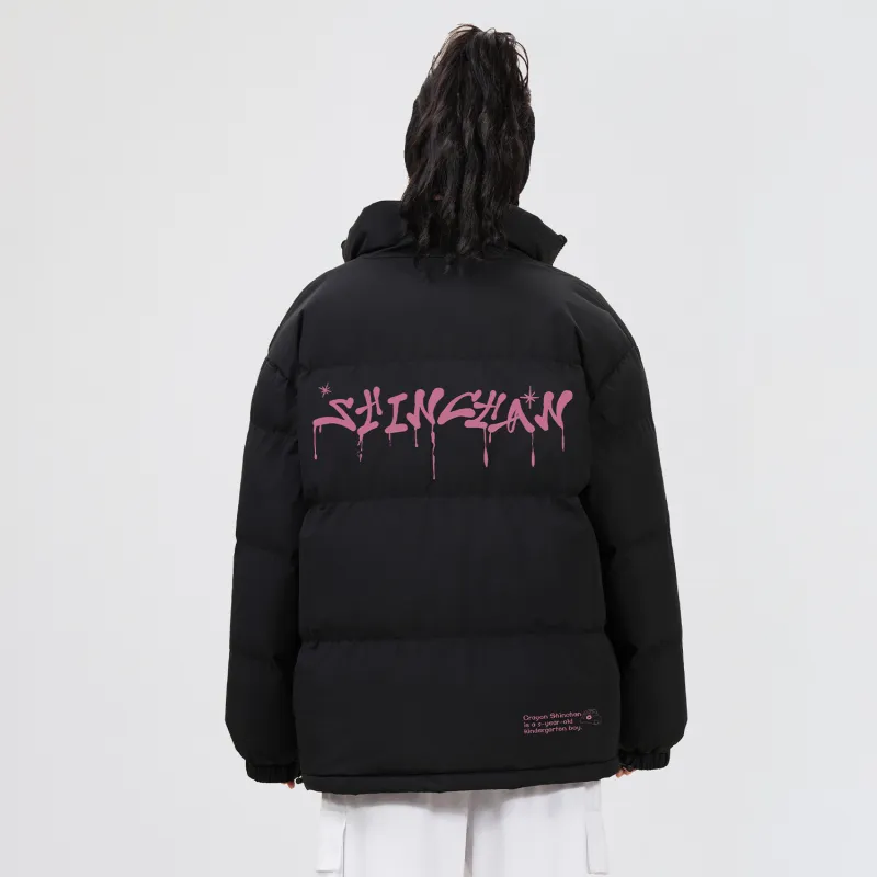 Crayon Shinchan Puffer Jacket Unisex-2
