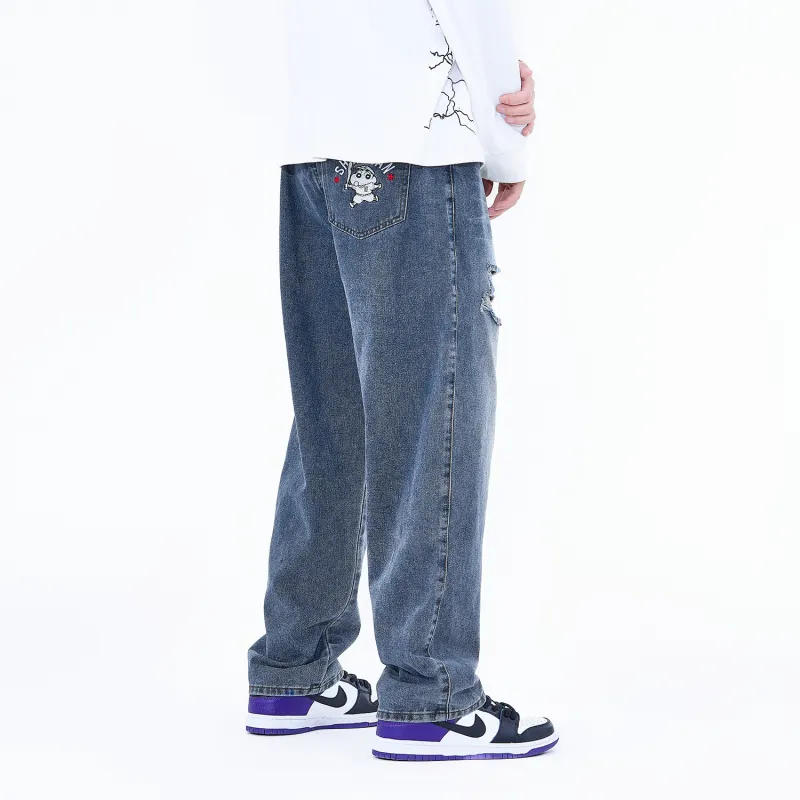 Crayon Shinchan Jeans Unisex-7