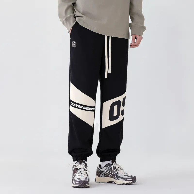 Crayon Shinchan Elastic Cuff Sports Pants Unisex-3