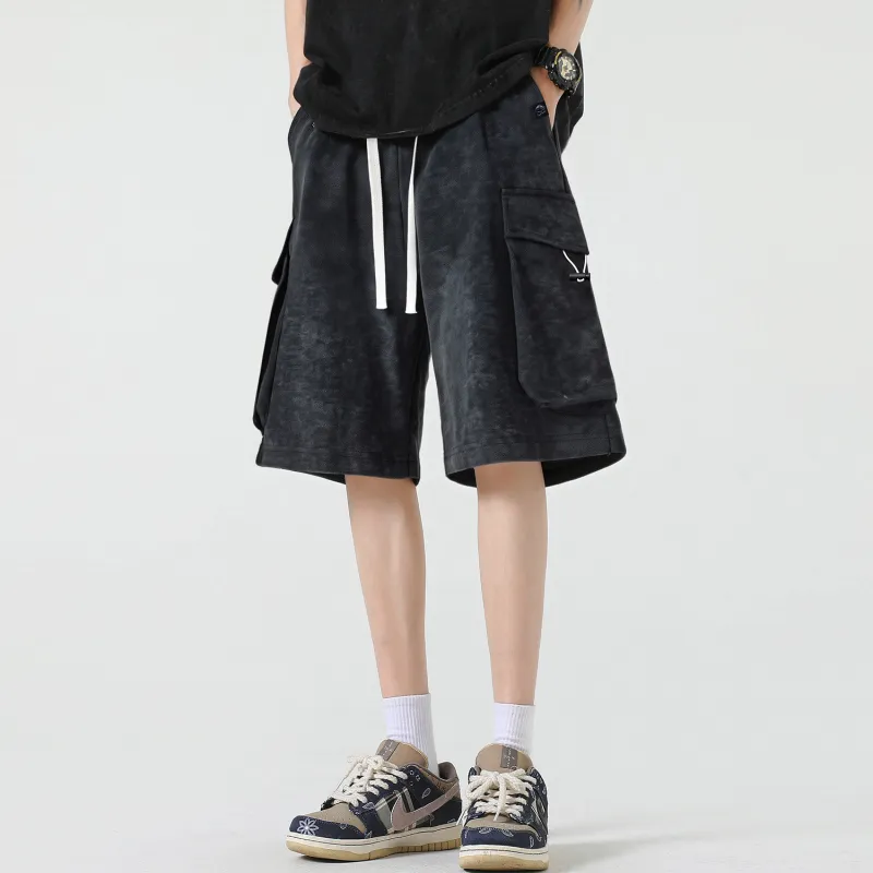 Crayon Shinchan Cargo Shorts Unisex-4