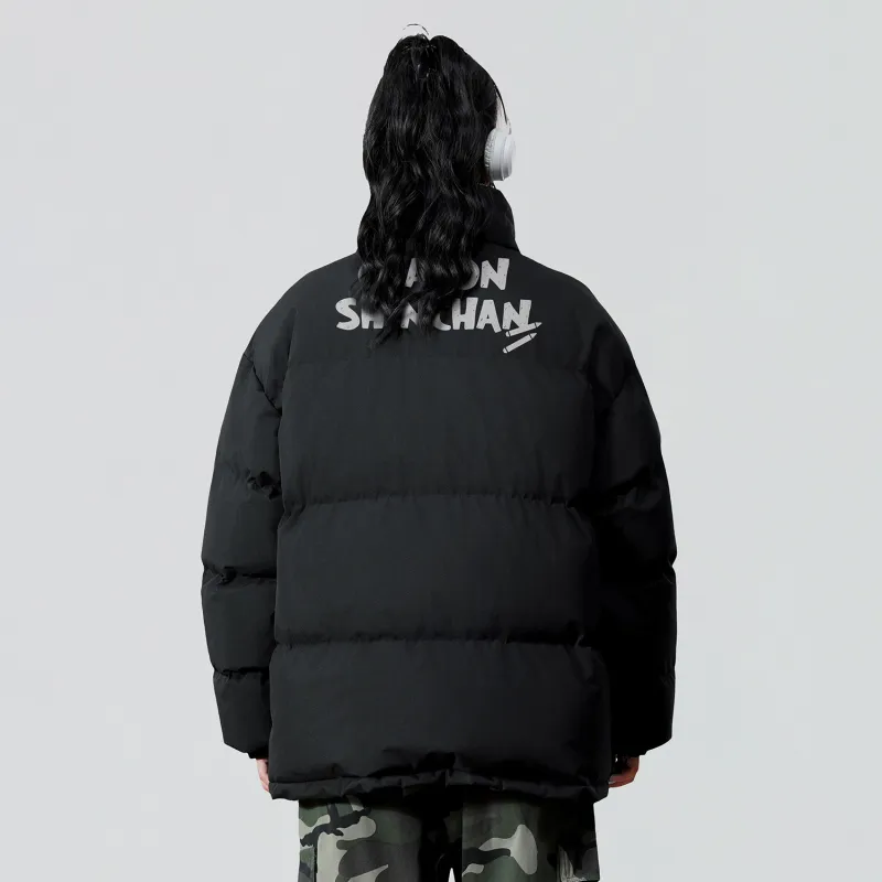 Crayon Shinchan Puffer Jacket Coat Unisex-2