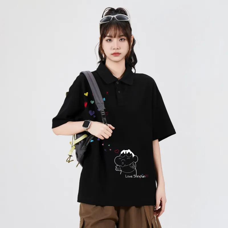 Crayon Shinchan Polo Shirt Unisex-2