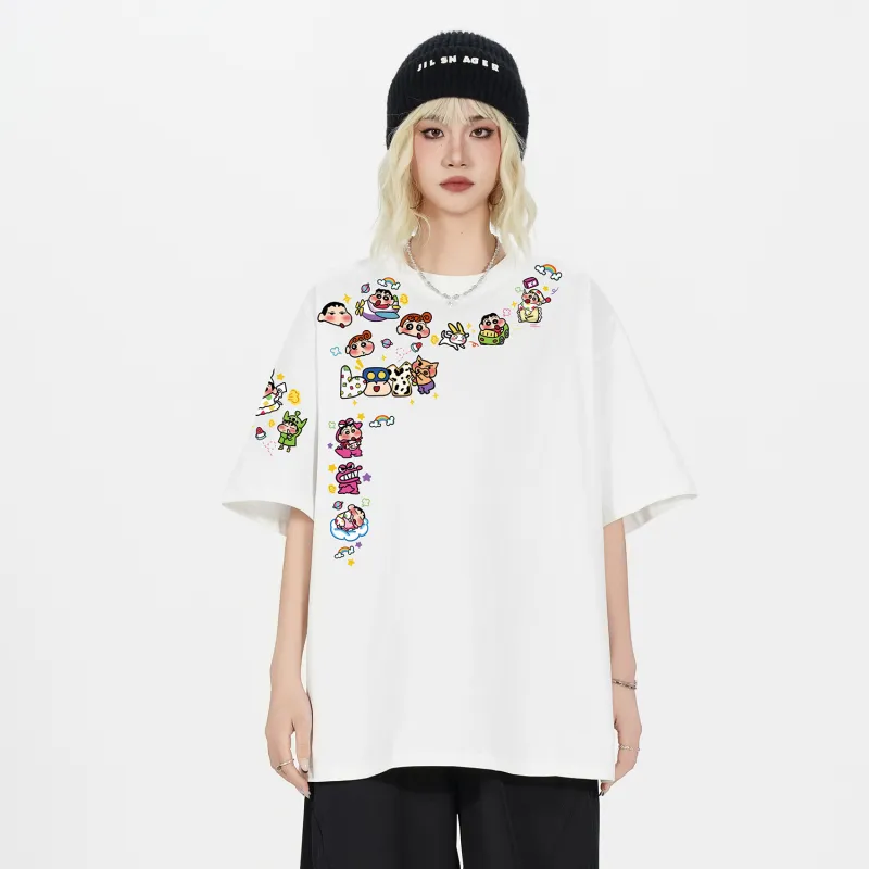 Crayon Shinchan T Shirts Unisex-2